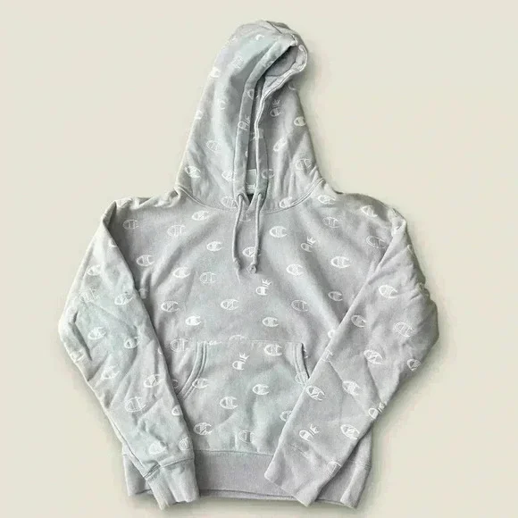 Limited Edition Lilac All Over Print Champion Sweatshirt- Size Small - Picture 4 of 9